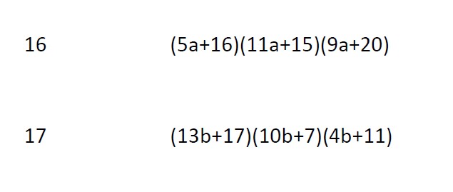 Practice on expanding two binomial expressions and the three binomial expressions.